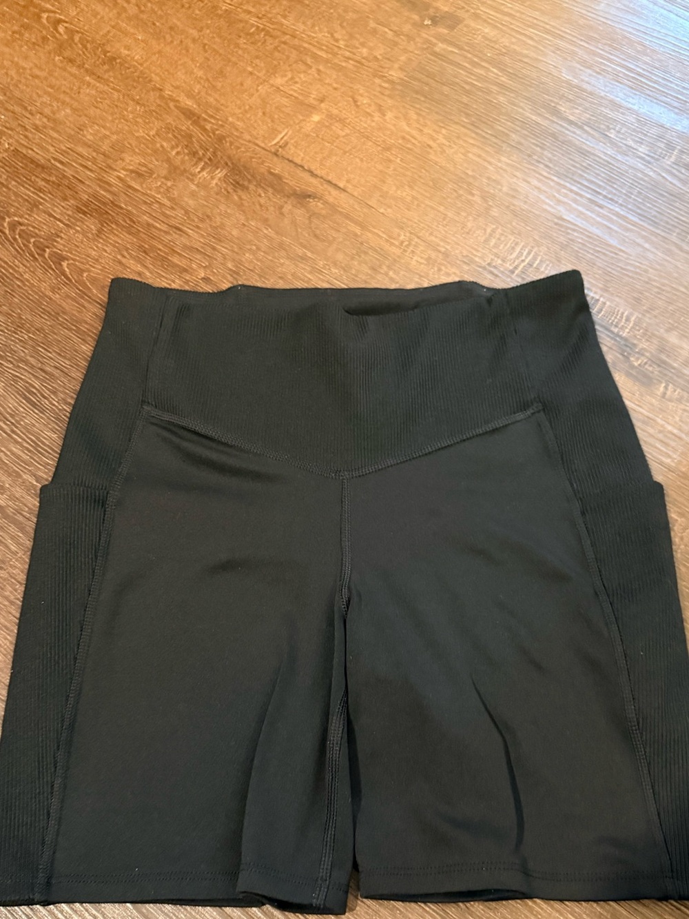 The North Face Black Women's Bike Shorts with Wide Waistband
